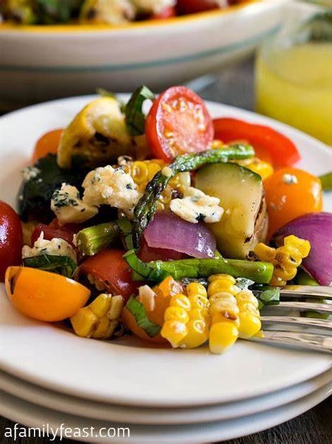 grilled vegetable salad