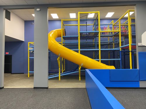 kids club slide at lincoln racquet club