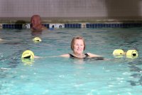 Senior Water Aerobics Class