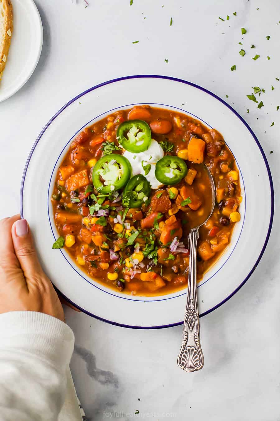 Sweet Potato Black Bean Chili