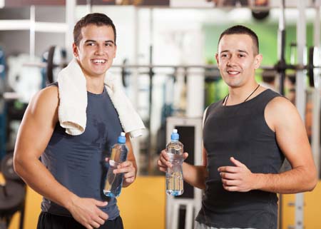 Workout Partners at the Gym