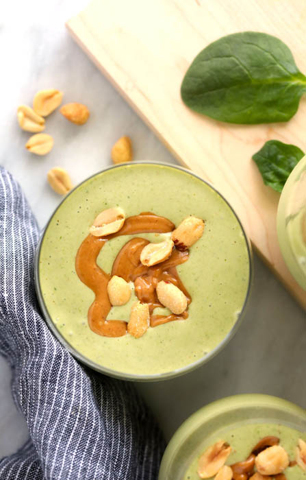 Peanut Butter Green Smoothie