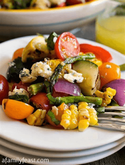 Summer Grilled Vegetable Salad