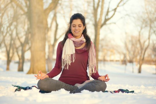 winter yoga workout