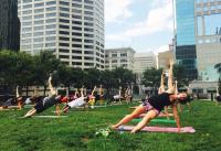 Power & Light Yoga Outside