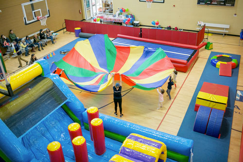 Inflatables birthday parties at Genesis Miramont South | Fort Collins, CO